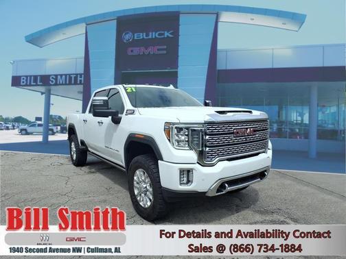 Summit White 2021 GMC Sierra 2500 Denali