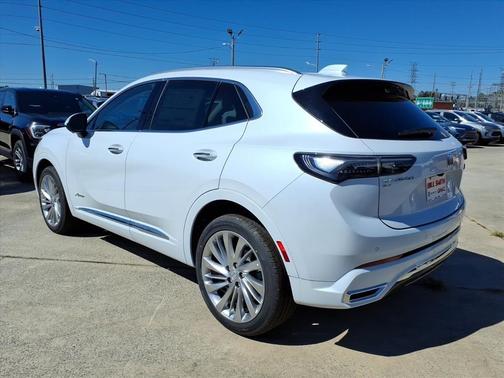 White Tri-Coat 2026 Buick Enclave Avenir