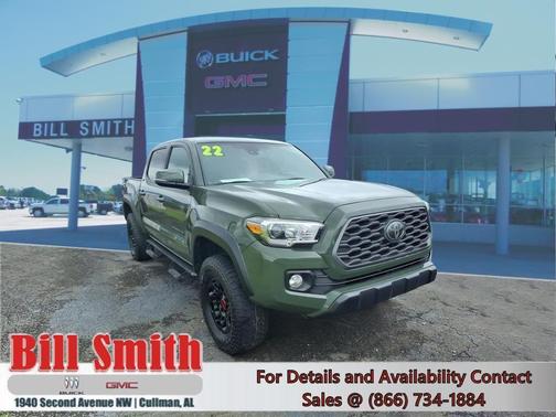 Army Green 2022 Toyota Tacoma TRD Off Road