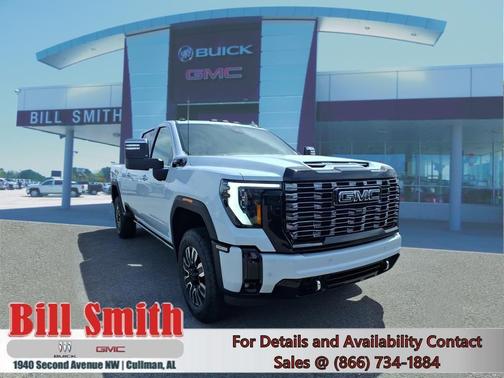 Glacier White 2026 GMC Sierra 2500 Denali Ultimate