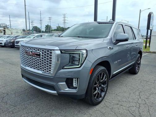 Satin Steel Metallic 2021 GMC Yukon Denali
