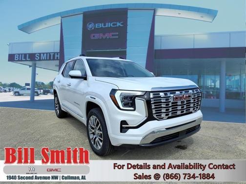 Glacier White 2026 GMC Terrain Denali