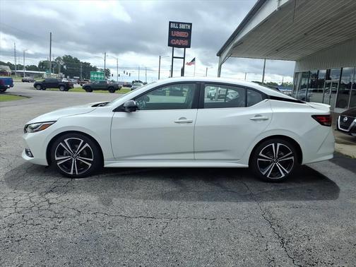 Aspen White 2023 Nissan Sentra SR