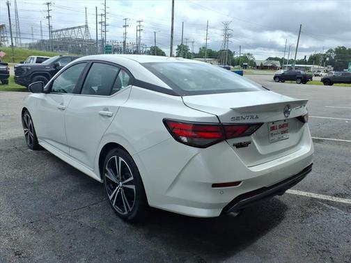 Aspen White 2023 Nissan Sentra SR