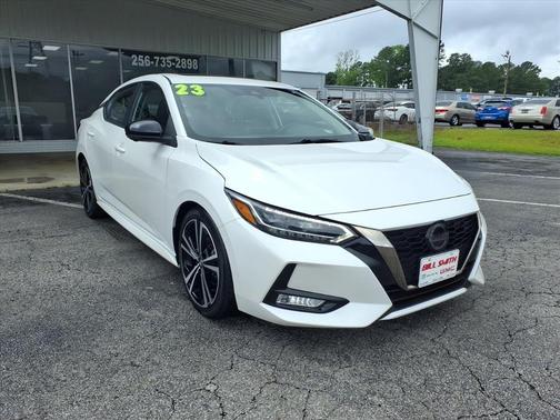 Aspen White 2023 Nissan Sentra SR