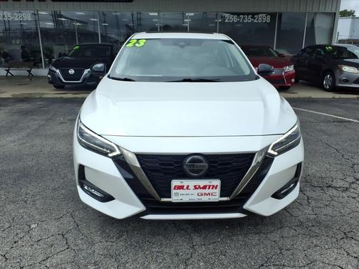Aspen White 2023 Nissan Sentra SR