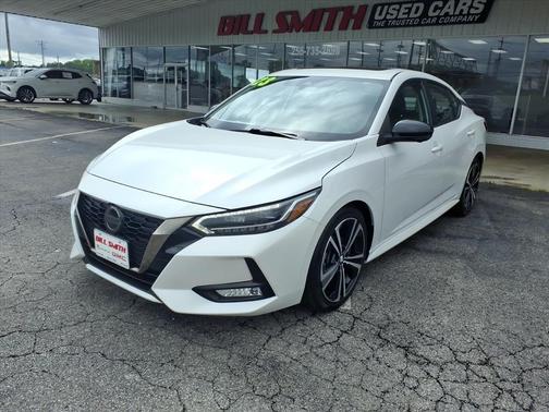 Aspen White 2023 Nissan Sentra SR
