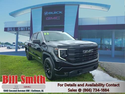 Onyx Black 2023 GMC Sierra 1500 Elevation