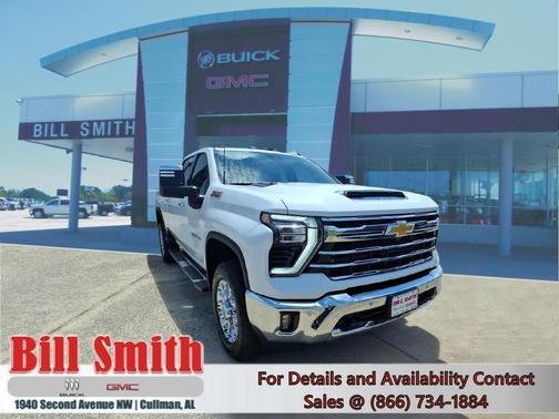 Summit White 2024 Chevrolet Silverado 2500 LTZ