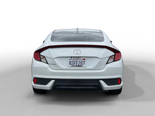 Platinum White Pearl 2020 Honda Civic EX