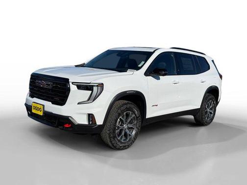 Summit White 2026 GMC Acadia AT4 AWD