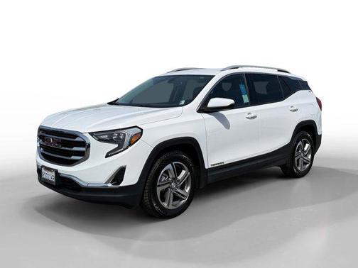 Summit White 2019 GMC Terrain SLT