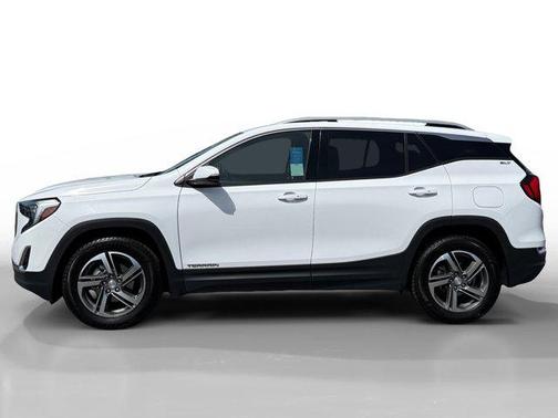 Summit White 2019 GMC Terrain SLT