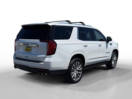 White Frost Tricoat 2021 GMC Yukon Denali