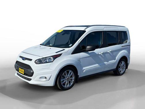 Frozen White 2015 Ford Transit Connect XLT w/Rear Liftgate