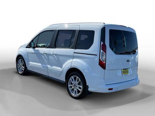 Frozen White 2015 Ford Transit Connect XLT w/Rear Liftgate