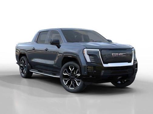Deep Ocean Metallic 2026 GMC Sierra EV Max Range Denali