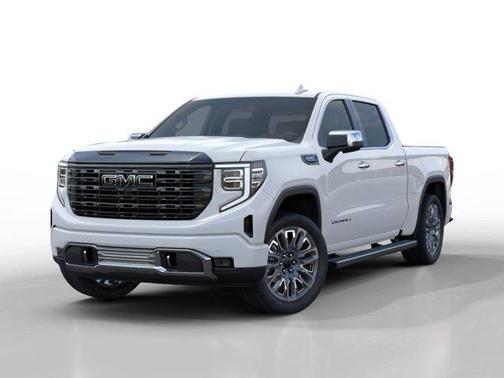 Glacier White Tricoat 2026 GMC Sierra 1500 Denali Ultimate