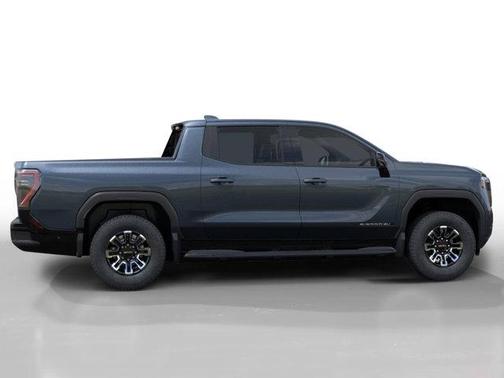 Deep Ocean Metallic 2026 GMC Sierra EV Standard Range Elevation