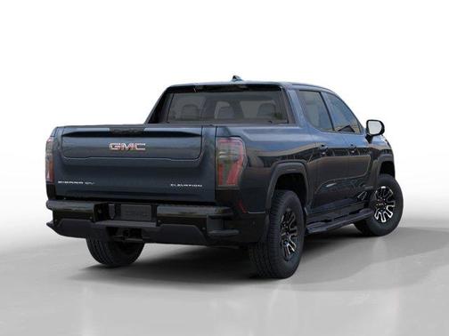 Deep Ocean Metallic 2026 GMC Sierra EV Standard Range Elevation