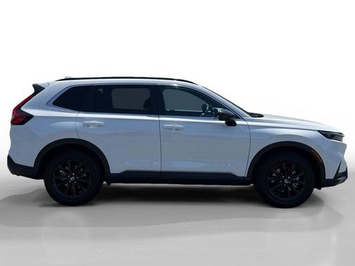 Platinum White Pearl 2025 Honda CR-V Hybrid Sport AWD