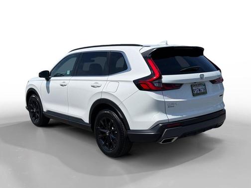 Platinum White Pearl 2025 Honda CR-V Hybrid Sport AWD