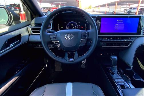 Midnight Black Metallic 2025 Toyota Camry SE