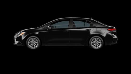Black 2026 Toyota Corolla Hybrid XLE