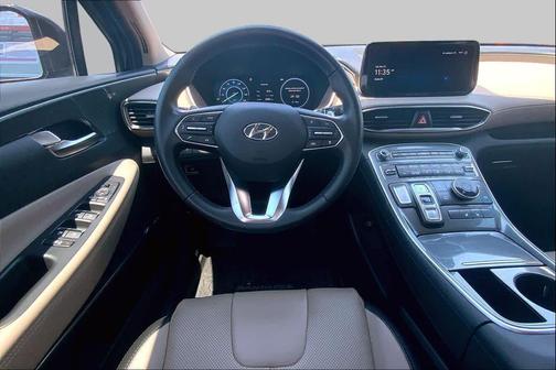 Twilight Black 2023 Hyundai SANTA FE HEV SEL Premium