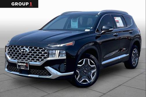Twilight Black 2023 Hyundai SANTA FE HEV SEL Premium