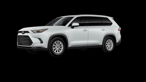 White 2026 Toyota Grand Highlander Hybrid XLE