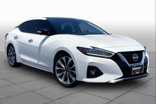 Pearl White Tricoat 2023 Nissan Maxima 3.5 Platinum