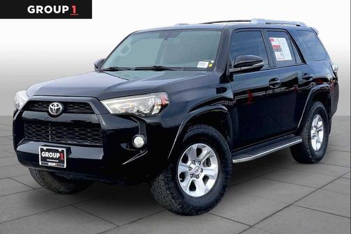 Midnight Black Metallic 2018 Toyota 4Runner SR5 Premium