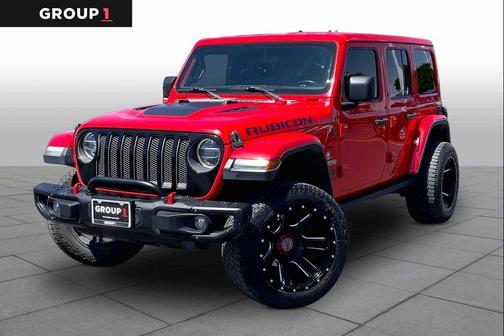 Firecracker Red Clearcoat 2020 Jeep Wrangler Unlimited Rubicon