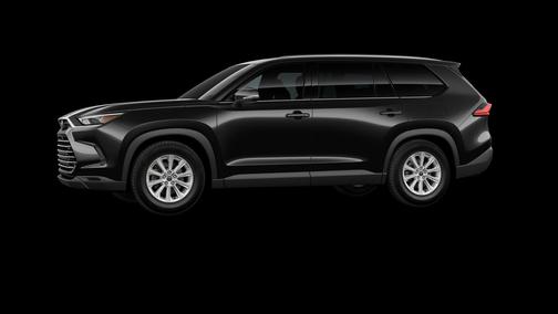 Midnight Black Metallic 2026 Toyota Grand Highlander Hybrid XLE