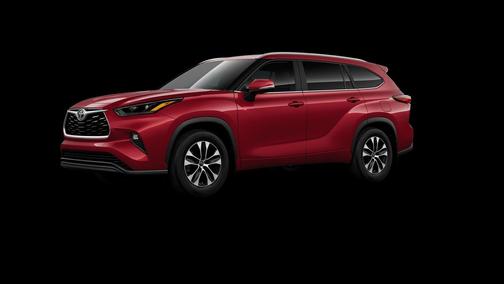Ruby Flare Pearl 2026 Toyota Highlander XLE