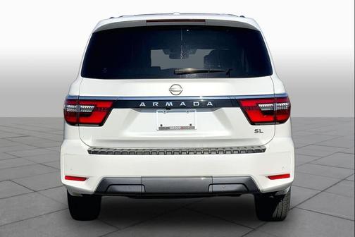 Aspen White Tricoat 2021 Nissan Armada SL 2WD
