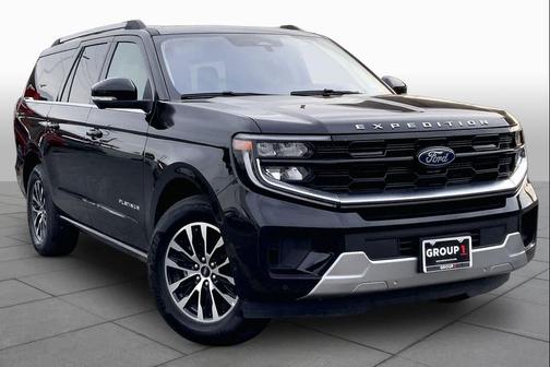 Agate Black Metallic 2025 Ford Expedition Max Platinum