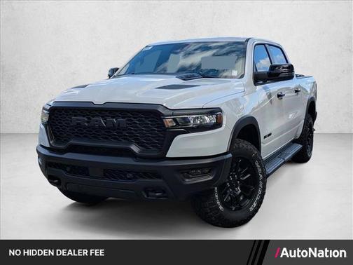 Bright White Clearcoat 2026 RAM 1500 Rebel