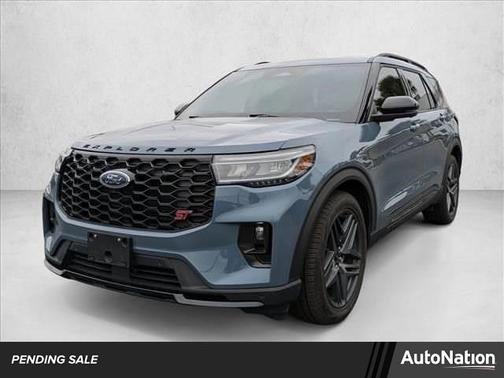 Vapor Blue Metallic 2025 Ford Explorer ST