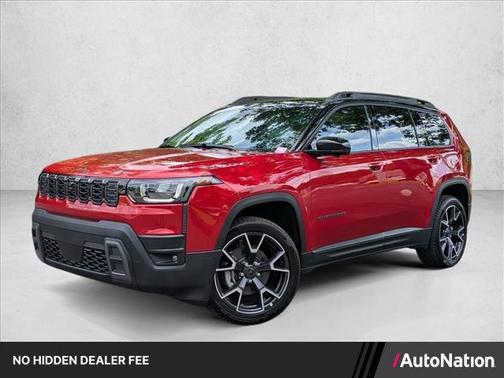 Red Hot Pearlcoat 2026 Jeep Cherokee Overland