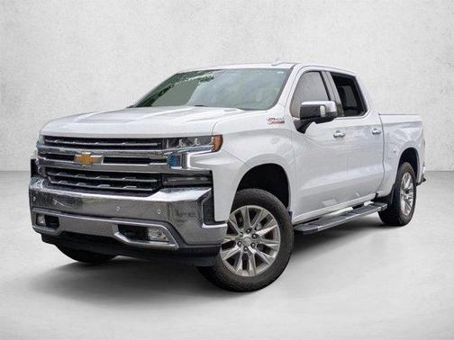 Summit White 2021 Chevrolet Silverado 1500 LTZ