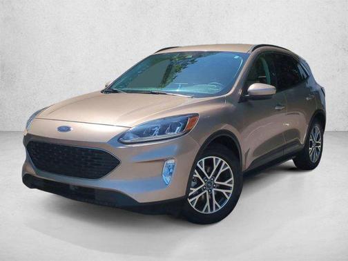 Desert Gold Metallic 2021 Ford Escape SEL