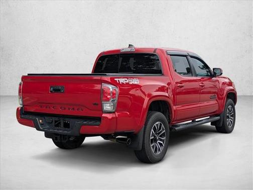 Barcelona Red Metallic 2021 Toyota Tacoma TRD Sport