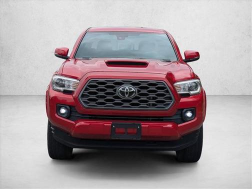 Barcelona Red Metallic 2021 Toyota Tacoma TRD Sport