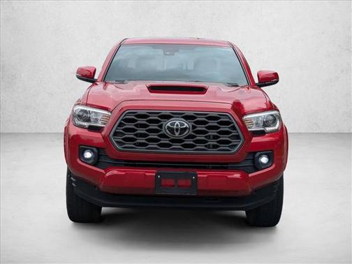 Barcelona Red Metallic 2021 Toyota Tacoma TRD Sport