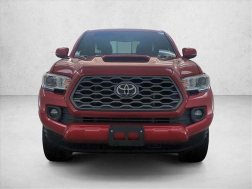 Barcelona Red Metallic 2021 Toyota Tacoma TRD Sport