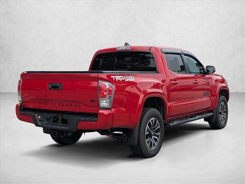 Barcelona Red Metallic 2021 Toyota Tacoma TRD Sport