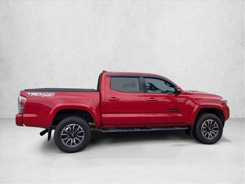 Barcelona Red Metallic 2021 Toyota Tacoma TRD Sport