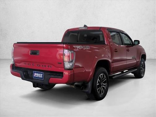 Barcelona Red Metallic 2021 Toyota Tacoma TRD Sport